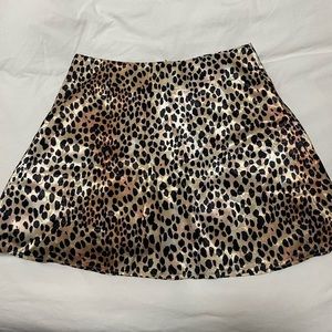 Size 10 Princess Polly Cheetah Print Skirt